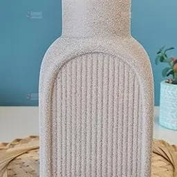 SATYAM KRAFT 1 Pcs Ceramic Nordic Style Flower Vase Pot for Flowers,Gifting,Home Decor,Bedroom,Office Corner,Living Room,Restaurant,Deepwali Decoration and Craft,Diwali-picture-31