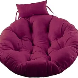 Creations Hanging Chair Cushion Round Seat Cushion Pillow for Living Room Garden Patio Violet-picture-22