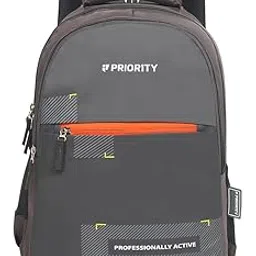 priority 18 Inch Polyester Laptop Backpack For Unisex | Office And Travel Backpack for Men & Women-picture-32