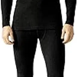 damensch HeatCode Thermal Wear for Men, Fleece Lined Ribbed Full Sleeves Thermals Set, Super Soft Body Warmer Set for Man, Cotton Blend Warm Winter Inner-picture-49