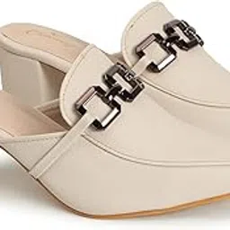 chinraag Women Block Heel Pump Sandals with Bows – Elegant Open-Toe Ankle Strap Dress Sandals – Comfortable Heeled Sandals for Weddings, Office, or Evening Events-picture-34