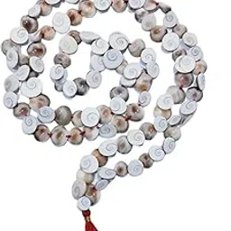 Sahil Nautical Shop Very Rare Natural Gomti/Gomati Chakra Mala 54 Beads for Jaap Stone Chain-picture-17