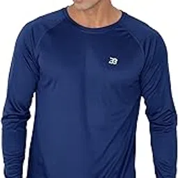 Big Button Men's Round Neck Dynamic Dry Fit Full Sleeves Gym Sports Tshirt-picture-27