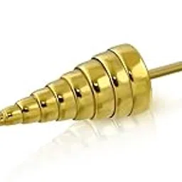 via mazzini Stainless Steel Conical Stud Earrings For Men And Women (ER1090) image 1