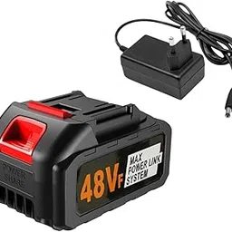 ABEEBHA 48VF Lithium-Ion Battery with Charger | Rechargeable Battery Pack for Cordless Power Tools – 12000mAh Li-ion | Max Power Link System | Power Share Compatible-picture-68
