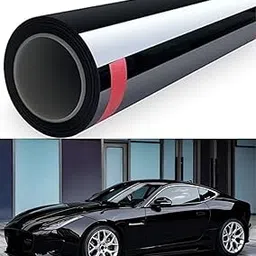 CREON High Gloss Anti Scratch Black Glossy Paint Protection Film PPF for Car Protection and Decoration (in 24x50, Black PPF Film)-picture-21