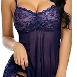 Babydoll Bikini Set for Women | Non-Padded Bra & Panty | Nightwear, Lingerie, Negligee | Hot & Sexy Honeymoon, First Night, Anniversary | Ladies Sleepwear-picture-31