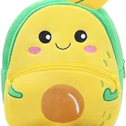 blue tree 11 L Fabric Cute Kid's Plush Backpack (Yellow)-picture-21