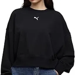 Women, WARDROBE ESS Crew, Black, L (62974801)-image-55