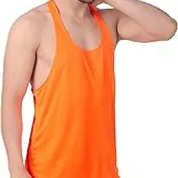 brazo Men's Gym Stringer,Vest, Muscle-Reflecting Fit, Lightweight, Breathable Fabric-picture-20