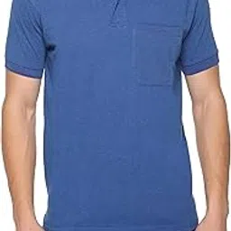 colors & blends Cotton Polo T-Shirts for Men with Chest Pocket-picture-15