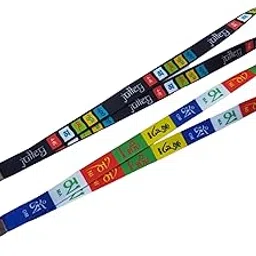 wristid Cotton Om & Julley Tibetan Prayer Words For Peace Lanyard Pack Of 2 On Amazon Multicolor image 1