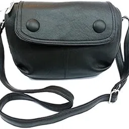 belladona Women's Leatherette Black Sling Bag-picture-11