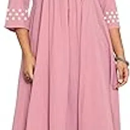 toochki Women Embroidered Anarkali Kurta and Pant Set Two Piece Salwar Suit-picture-39