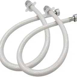 BATHONIX 18" Inch Connection Pipe | PVC Heavy Duty Connection Pipe | Suitable For Geysers, Countertop Faucets/Water Taps | (Pack of 2), White (18"INCH)-picture-11