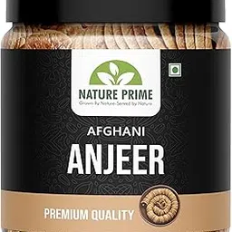 Nature Prime Dried Afghani Anjeer 200g Pack | Dried Figs | Rich Source of Fibre Calcium & Iron | Low in calories and Fat Free | Non-GMO Dried Figs-image-11