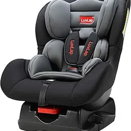 LuvLap Joy Convertible Car Seat for Baby & Kids, 0Months to 4 Years, Rearward & forward facing, European ECE R44/04 Safety standard Certified Baby Car Seat, adjustable headrest & harness, Black & Grey-image-20
