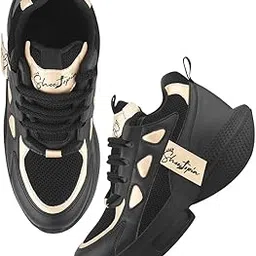 Women Lace Up Sneaker Shoes-image-65