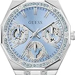 guess Ice Blue Round Dial Analog Women's Watch - GW1009L1-picture-51