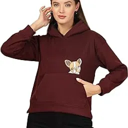 juelle Women Graphic Printed Hooded Pullover Sweatshirt-picture-11