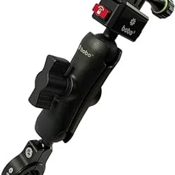 BOBO BM9H PRO Action Camera Waterproof Bike/Motorcycle/Scooter Mobile Phone Holder Mount, Ideal for Maps and GPS Navigation (Black)-image-99