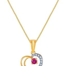p.c. chandra jewellers Gold and Diamond Pendant for Women-picture-46