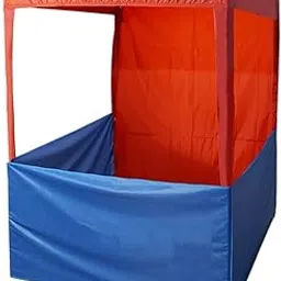 ASIAPACIFIC MARKETING Canopy Tent 4X4X7 (Blue) for Portable Tent Garden Picnic & Camping Advertising and Promotional Activity. (Red & Blue, 6x6x7 Feet)-picture-17