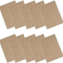 HEAVENGLOW Hessian Place Mat Handmade Set of 10 Table Mats Kitchen Dining Decor-image-3
