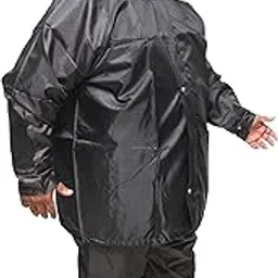 goodluck 100% waterproof Raincoat Big Size/Rainsuit/Rainwear for mens, sturdy, reusable, suited for plus size-picture-52
