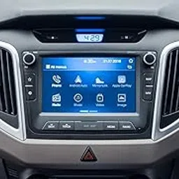 CAIDEN GUARDS MATTE Finish Car Screen Protector Compatible With HYUNDAI CRETA 1.6 Sx (Old Model 2014-2019) (Diesel) Full Screen Coverage (7 inch) (PACK OF 2)-image-56