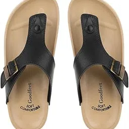 goodfeet Men's Slippers | Stylish & Comfortable Flip-Flop Slippers for Men | EVA Sole Material | Slip Resistant | Durable & Lightweight Men Chappal for Daily Use (GF-Eva-112)-picture-56