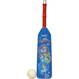 Knick Knack Santoi Unicorn Style Cricket Bat with Ball Set Perfect Indoor & Outdoor Sports Toy Set for Boys & Girls Ages 3 Years+ (Unicorn - Blue)-picture-22