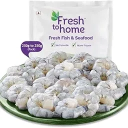 FreshToHome Tiger Prawn/Bagda Chingri | Peeled & Deveined (PD) | 230g to 250g Pack | Fresh | Never Frozen-picture-28