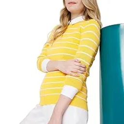 vero moda Women's Cotton Round Neck Regular Fit Pullover-picture-27