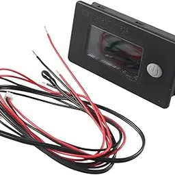 MERISHOPP Battery Monitor Voltmeter Battery Capacity Indicator for Cars RV Marine-image-39