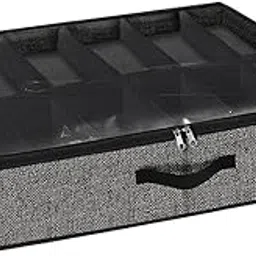 hasthip HASTHIP® Large Underbed Closet Shoes Box Container Bag with Clear Cover-picture-53