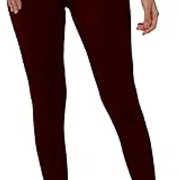 lux lyra Lyra Women Solid Premium Cotton Ankle Length Leggings | Mid-Waist | Fashionwear-picture-58