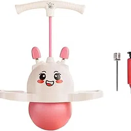 CALANDIS™ Pogo Jump Ball Strong Grip Toy Sport for Body Training Children Kindergarten Pink | Exercise Balls | Fitness Equipment & Gear | Fitness Running & Yoga-picture-15