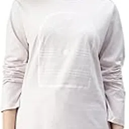 juneberry Pure Cotton Ice Blue Sleep Wear Set of Solid Top & Printed Bottom-picture-33