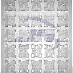 Js Plastic Cover Block Mould 20,25,40,50.Mm (25 Cavaty), Clear-picture-58