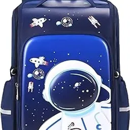 melleys 3D Unicorn Water-Resistant School Bag Cute Cartoon Backpack For Kids Double Shoulder Bag For Kids 6-12 Years Old-picture-48