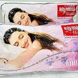 Raymond Home Comfy Soft & 100% Micro Fabric Pillow for Better Sleeping Experience with 2N Pillow covers. (Pack of 02 Pillows)-picture-16