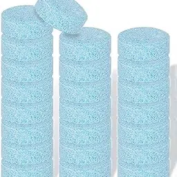 Spatlus 30 Pieces Car Windshield Glass Concentrated Washer Tablets Windshield Washer Fluid Solid Car Effervescent Tablets Glass Solid Wiper Cleaning Tablets (Set of 30)-image-19