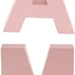 Merishopp 2 Pieces Wooden Floating Letters Door Numbers Alphabet Letter-image-66