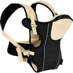 Chinmay Kids Baby Carrier Cum Kangaroo Bag Shoulder Belt Sling Backpack Baby Holding Strap Adjustable Carry Bag Baby Carrier Cum Kangaroo Bag (Black & Cream)-picture-26
