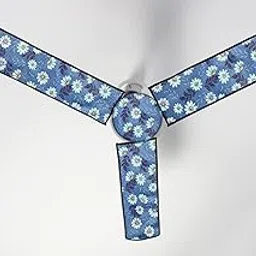Floral Pattern Ceiling Fan Cover, Waterproof and Dustproof, Three Blade Design with Attachable Enclosure(Multicolor)-image-46