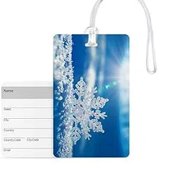 100yellow 100yellow® Flower Luggage Tag, Travel Luggage Suitcase Baggage Id Identifier Name Address Label with Silicon Strap-picture-21