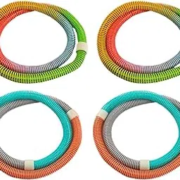 MERISHOPP Fitness Hoop for Home and Travel Weighted Spring Hoop | Sports Equipment | Outdoor Sports Gear | Exercise Gear-picture-29