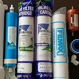 Tesko Aqua||80GPD RO Membrane RO Service Kit for Water Purifiers – Includes Inline Filters PP Spun Filter, Carbon Sediment Filter – Works Up to 2000 TDS – Compatible with All Types of RO Purifiers-picture-11