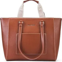 lino perros Women's Color-Blocked Commuter Tote Bag-picture-42